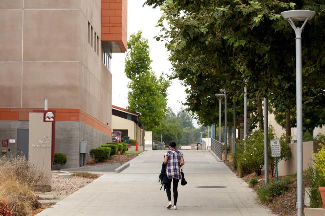 Los Angeles Mission College in Los Angeles on Aug. 10, 2023. Photo by Lauren Justice for CalMatters