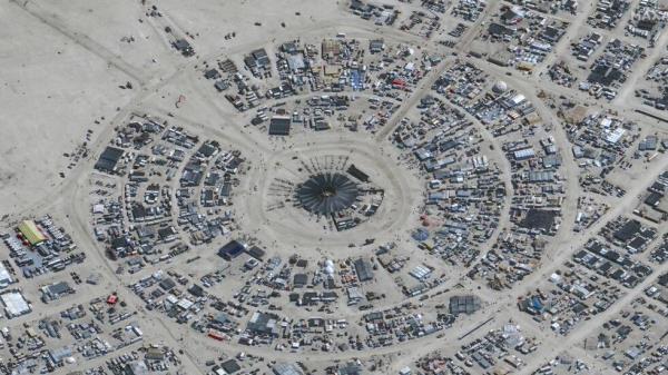 Police investigate death during downpour at Burning Man festival