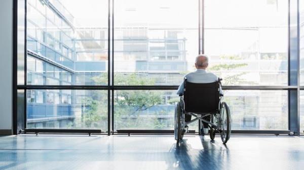 Senior Man in Wheelchair