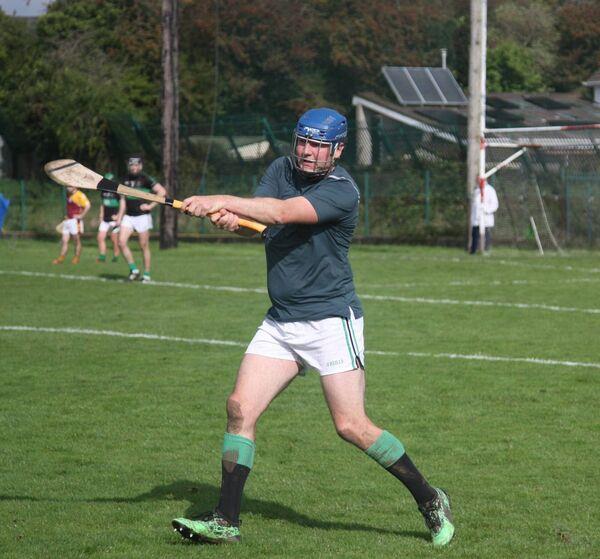 Nemo goalkeeper James Masters in action against Whitechurch. Pic: Nemo Rangers