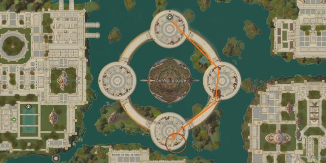 celestial pilaster insight map