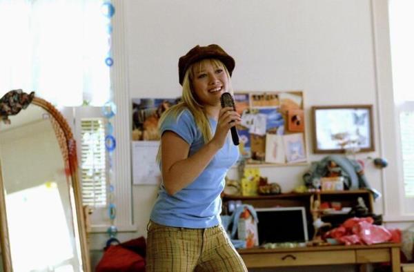 Hilary Duff in 