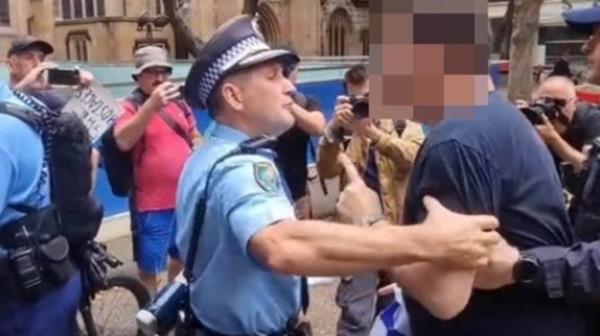 Sydney Palestine protest. Picture: Arkangel_Sydney / TikTok