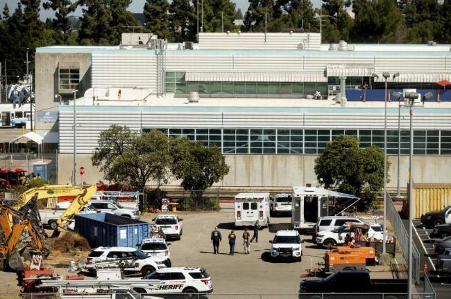 The state Legislature passed sweeping Senate Bill 553 on Tuesday. The bill was spurred by an apparent lack of protocols in place prior to a mass shooting at a Santa Clara Valley light rail yard in 2021, State Sen. Dave Cortese (D-San Jose), the bill's lead author, said in a statement Tuesday morning.(AP Photo/Noah Berger, File)