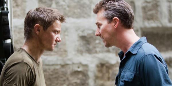 Byer talking to Aaron Cross in The Bourne Legacy