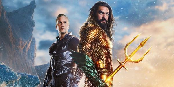 Orm stands back to back with Arthur Curry in Aquaman and the Lost Kingdom