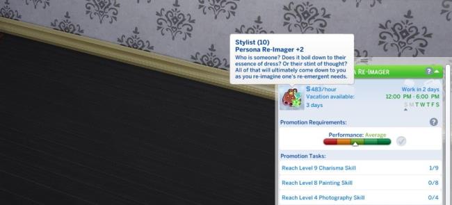 final level of the stylist career sims 43