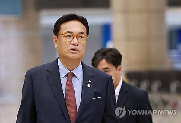 File photo of Rep. Chung Jin-suk of the ruling People Power Party (Yonhap)
