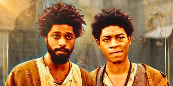 LaKeith Stanfield and RJ Cyler in The Book of Clarence