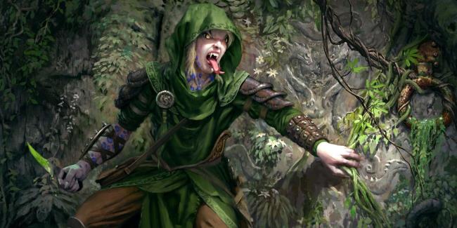 A modern version of the Yuan Ti, used in both Dungeons & Dragons and Magic: The Gathering