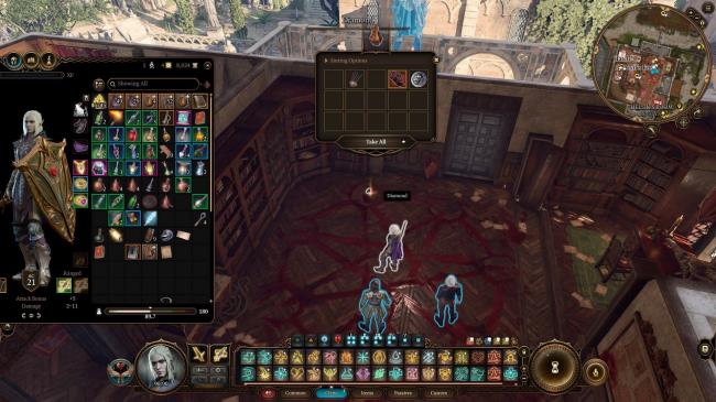 Split Image Of Player Finding Helsik's Diary And Report On Enver Gortash In House Of Grief In Baldur's Gate 3