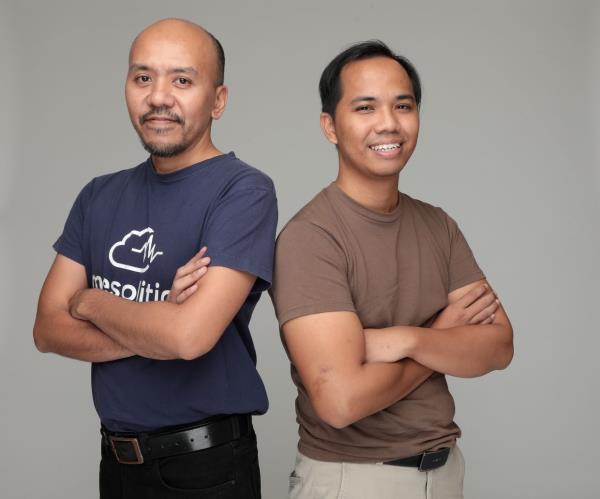 Khalil (left) and Husein formed Mesolitica to create generative AI capable of interacting entirely in local languages. — YAP CHEE HONG/The Star