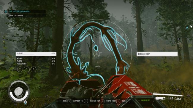 Starfield - Scanning Boreas Root