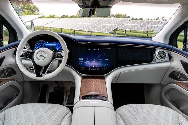 EQS SUV stylish interior