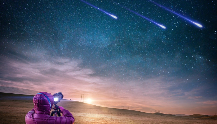 一月的天空：流星雨、行星和彗星